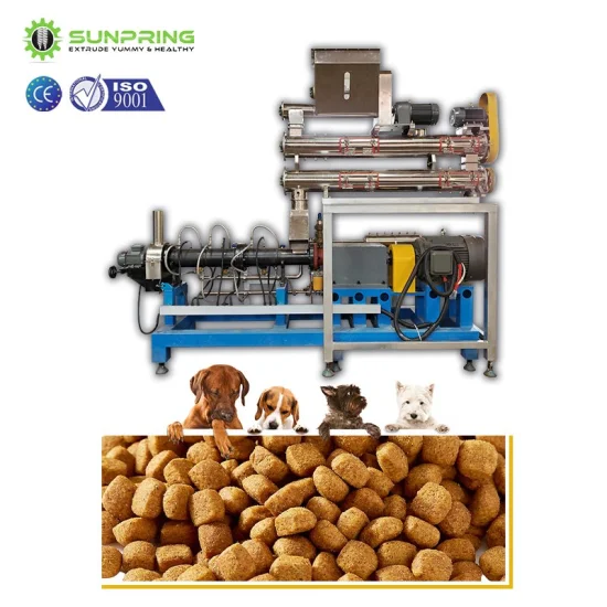 PRO Trocken Nass Hund Haustier Katze Tier Huhn Schwimmend Sinkend Fischfutter Futter Pelletherstellungsmaschine Mühlenhersteller Extruder Ausrüstung Granulator Verarbeitung Produktionslinie